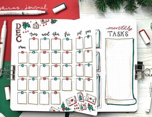 25 December Bullet Journal Ideas